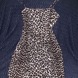 Leopard print sundress